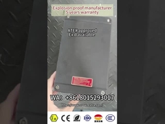 کل پلاستیک ((GRP) Exproof پنل کنترل ضد شعله Box ATEX CNEX Rated WF2 AC110/220/3800/460v