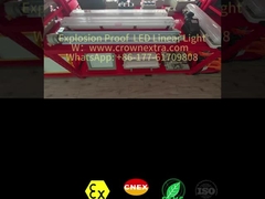 چراغ فلورسنت ضد انفجار تک لوله از جنس استیل ضد زنگ ضد خوردگی T8 Liner Grp