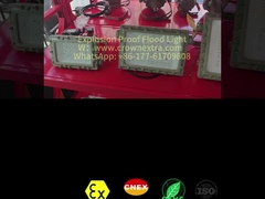 CRI Ra≥80 چراغ ضد انفجار LED 50-300 وات برای محیط های خطرناک