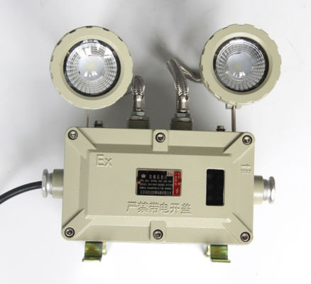 چراغ اضطراری ضد شعله Ex Db Eb IIC T6 Gb/Ex Tb IIIC T80C Db با 180 دقیقه زمان اضطراری