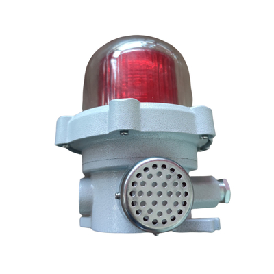 هشدار ضد انفجار صدا و بصری چراغ های هشدار ATEX درجه صنعتی برای مکان های خطرناک 120-180DB