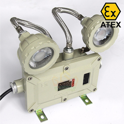 120\u00b0 زاویه پرتو Exdb چراغ اضطراری LED ضد شعله با کارایی نور 100lm / W