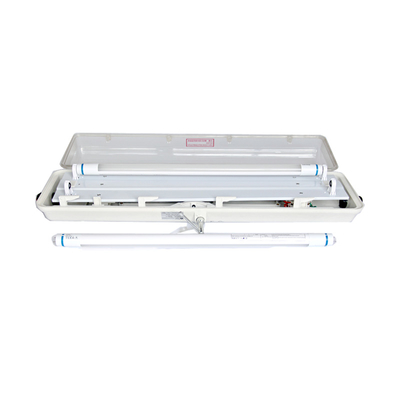 50000 ساعت عمر کار زمان نور فلورسنت ضد انفجار Ex Mark Ex Db Eb IIC T6 Gb 2*18w/2*36w برای مناطق خطرناک