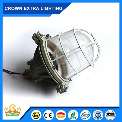 مواد لنز شیشه ای ضد انفجار HID ساخت آلومینیوم برای محیط های -40C-50C