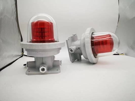 کیفیت بالا قرمز / شفاف 5-40w نور خنثی هواپیمایی ضد انفجار هشدار هواپیما برای مناطق خطرناک نور