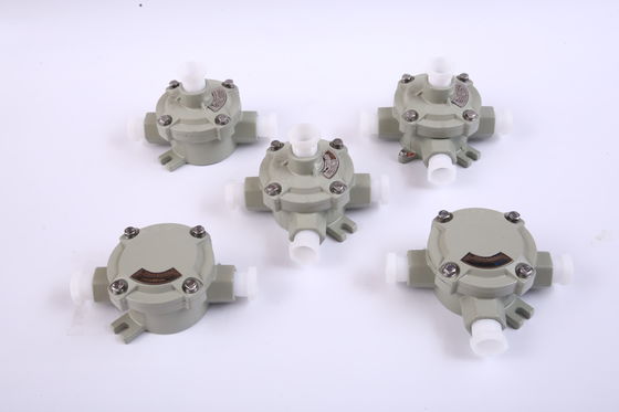 Ex Mark Ex Db IIC T6 Gb/ Ex Tb IIIC T80°C Db Customer Settings Explosion Proof Junction Box with Overall Dimension