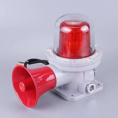 چراغ های هشدار صوتی و تصویری ضد انفجار LED برای محیط های صنعتی فرکانس چشمک زن 150 بار در دقیقه