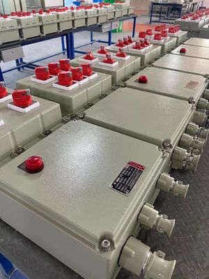 Ex Mark Ex Db IIC T6 Gb Ex Tb IIIC T80°C Db Blast Resistant Terminal Box Customer Settings Enabled Explosion Proof Electrical Box