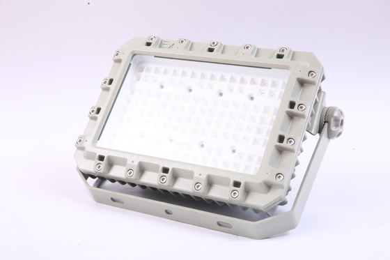 LED Ex Proof Floodlight Lighting بنزینی سایبان داخلی چدنی روی شیشه شفاف