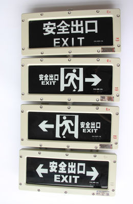 ATEX الگوهای قابل تنظیم چراغ هشدار اضطراری LED ضد انفجار ATEX IP66 چراغ علامت خروج LED ضد انفجار