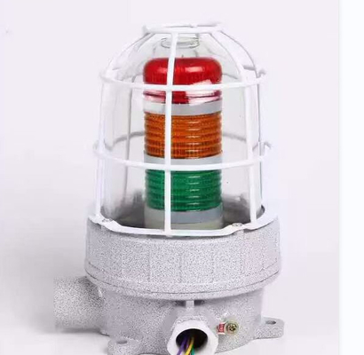 مقاومت قوی 220VAC 50HZ 120-180db چراغ های هشدار ضد انفجار برای محیط گاز انفجاری IIA IIB IIC