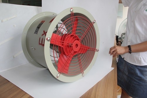 2000m3/h 1450r/m فن محوری ضد انفجار با قطر 250mm برای محیط های خطرناک انفجاری