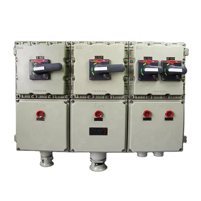 پنل جعبه ضد انفجار با آلومینیوم فولاد کربن GRP ساخت IP54 / IP65 / IP66 AC220V / 380V ولتاژ