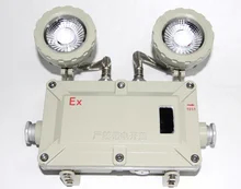 3600lm 80 CRI لامپ LED آنودیزه IP66 درجه بندی شده نور ضد انفجار با ورودی دوگانه AC / DC