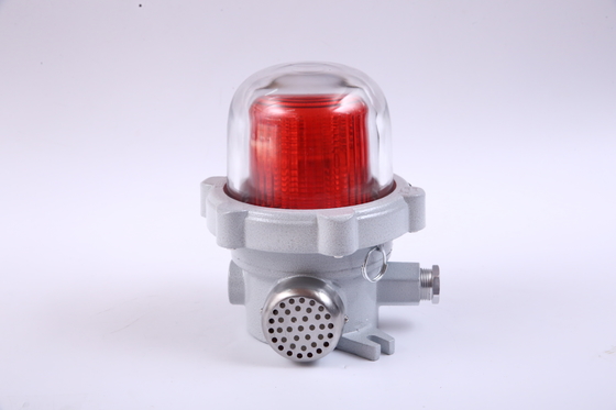 مقاومت قوی 220VAC 50HZ 120-180db چراغ های هشدار ضد انفجار برای محیط گاز انفجاری IIA IIB IIC