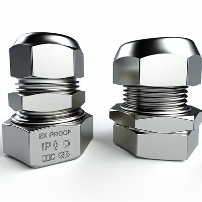 Ex ضد سرکه IP68 Ex D IIC Gb طول رشته 8mm گواهینامه های CE ROHS ISO9001