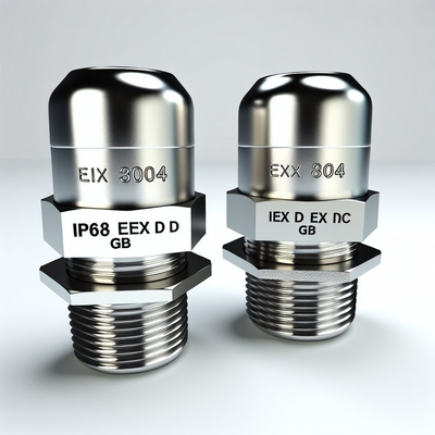 Ex ضد سرکه IP68 Ex D IIC Gb طول رشته 8mm گواهینامه های CE ROHS ISO9001