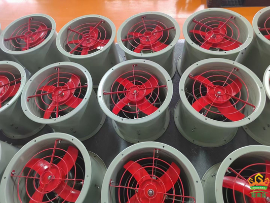 صنعتی 1450r / m ضد انفجار خروجی 300mm قطر فن امن و فن آوری بالا برای مناطق خطرناک