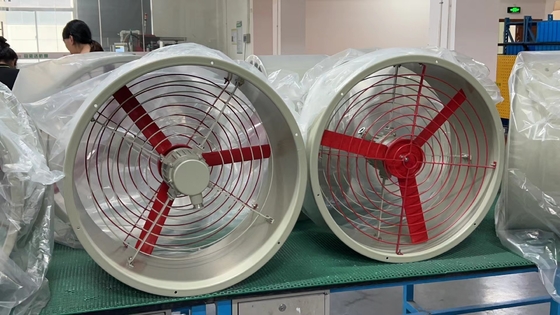 فانتونیست خروجی ضد انفجار BAF Ex d IIC T4 برای تهویه معدن صنعتی و کارخانه ها