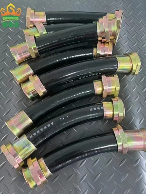لوله ضد انفجار طول سفارشی 30cm 300mm مواد لاستیک و فولاد ضد زنگ گواهینامه های ATEX
