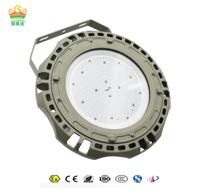 IP66 150 وات چراغ های ضد انفجار با کارایی 135lm / w برای مناطق صنعتی و پتروشیمی