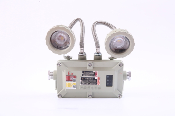 چراغ اضطراری آلومینیوم ضد آب 2*5w 65-85DB آژیر دسیبل IP66