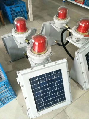 نور هشدار صوتی ضد انفجار درجه صنعتی 120-180dB IP66 Ex Mark Certified II 2 G/2 D