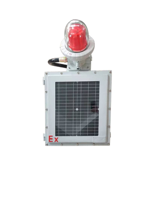 نور هشدار صوتی ضد انفجار درجه صنعتی 120-180dB IP66 Ex Mark Certified II 2 G/2 D