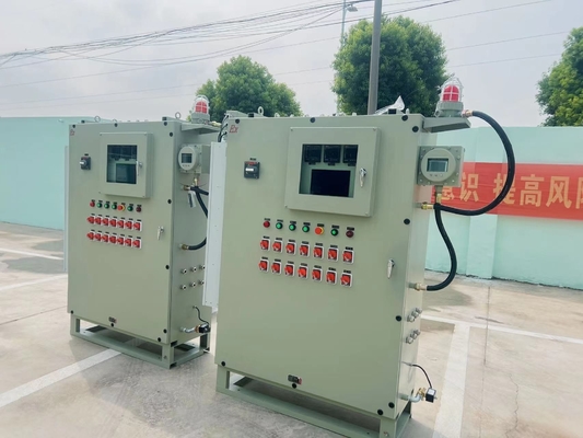 IP66 ATEX EX جعبه توزیع Ex Db Eb IIC T6 Gb Ex Tb IIIC T80°C Db برای نفت گاز طبیعی معدن شیمیایی