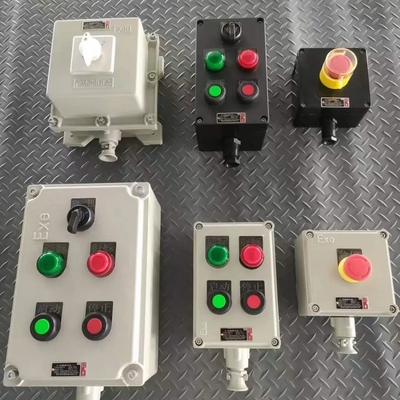 IP66 ATEX EX جعبه توزیع Ex Db Eb IIC T6 Gb Ex Tb IIIC T80°C Db برای نفت گاز طبیعی معدن شیمیایی