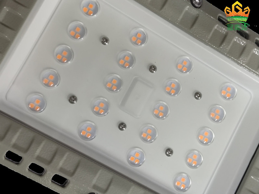 چراغ خیابان LED گواهینامه ATEX برای منطقه 1 2 21 22 با CCT 5000K-5700K