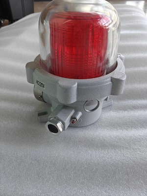 80-120 DB چراغ های هشدار ضد انفجار سقف نصب با شروع فوری &lt;0.3s