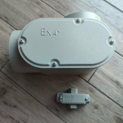 جعبه اتصال ضد انفجار و ضد آب IP65 - آلومینیوم دایکاست، مقاوم در برابر خوردگی، WF2، 2/3 ورودی، نصب افقی