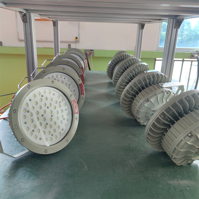 150W ATEX Div 1 ضد شعله ضد انفجار ضد انفجار LED High Bay Light 180lm / w، WF2 برای استفاده دریایی و پالایشگاه