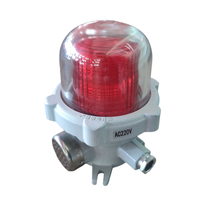 هشدار ضد انفجار صدا و بصری چراغ های هشدار ATEX درجه صنعتی برای مکان های خطرناک 120-180DB