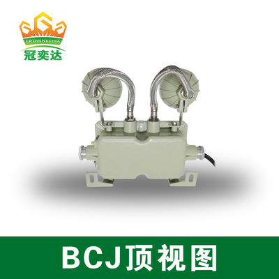 چراغ اضطراری ضد شعله نصب شده در دیوار/سقف با آلومینیوم درجه دریایی و 2*3 وات