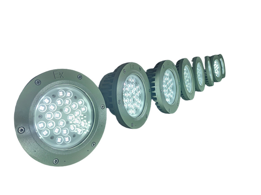 دیوی 1 ATEX تایید شده Exproof Flameproof LED Bay Light با درجه WF2 150Watt 180lm/w