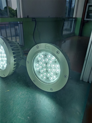 Ex Proof High bay Light 180lm/w ATEX مقاومت در برابر خوردگی IP66 LED در فضای باز نور سقف 50W-250W