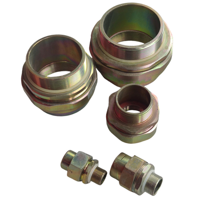 برنج نقره ای 6-12mm Ex Proof Clamping Gland سطح صاف
