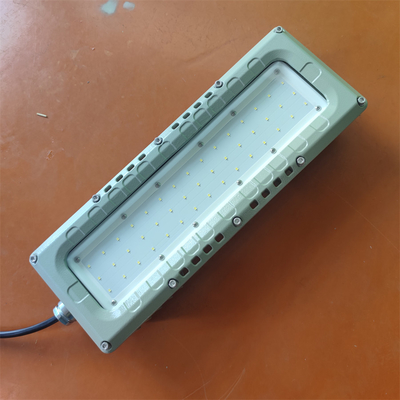 چراغ خطی LED Ex-Proof ATEX IEC RoHS IP66 WF2 درجه دریایی آلومینیوم 100lm/w 295v 80watt برای منطقه 12,21,22