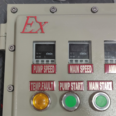 ATEX CNEX درجه Ex d پنل ضد شعله Box محفظه IP66 WF2 برای منطقه خطرناک با ورود کابل سفارشی 295Vac