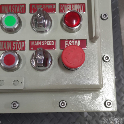 ATEX CNEX درجه Ex d پنل ضد شعله Box محفظه IP66 WF2 برای منطقه خطرناک با ورود کابل سفارشی 295Vac