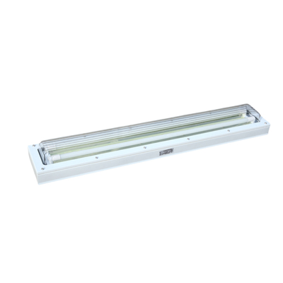 چراغ فلوروسنت خطی LED ضد شعله ATEX با کل پلاستیک ((GRP) بدن 72 وات 100lm / w