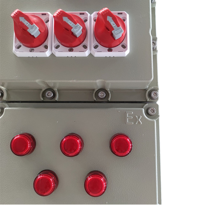 Exd e ایستگاه های کنترل محافظت شده از انفجار ATEX IP66 آلومینیوم درجه دریایی