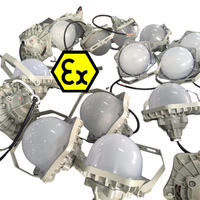 سیستم روشنایی پلت فرم انفجار LED با ATEX IP66 حفاظت سرور OEM 100lm / w
