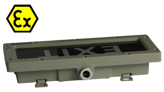 علامت های خروجی LED ضد انفجار ATEX تایید IP66 منطقه خطرناک بخش 2 و منطقه 1