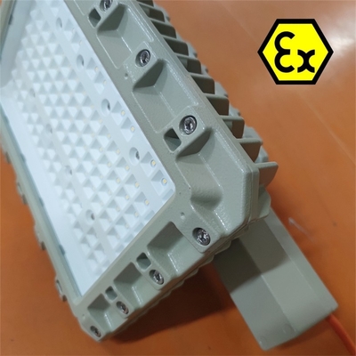 Ex d ATEX LED روشنایی مربع ضد انفجار 4000K Dimmable 90-295V برای EPC روشنایی صنعتی با IP66 حفاظت OEM در دسترس 50-250watt