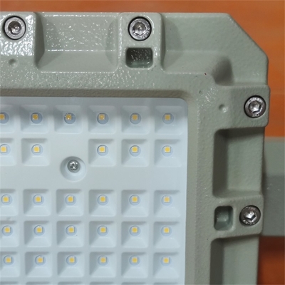 Ex d ATEX LED روشنایی مربع ضد انفجار 4000K Dimmable 90-295V برای EPC روشنایی صنعتی با IP66 حفاظت OEM در دسترس 50-250watt