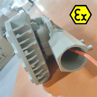 Ex d ATEX LED روشنایی مربع ضد انفجار 4000K Dimmable 90-295V برای EPC روشنایی صنعتی با IP66 حفاظت OEM در دسترس 50-250watt