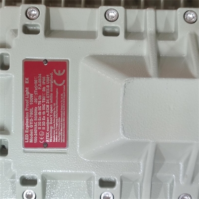 Ex d ATEX LED روشنایی مربع ضد انفجار 4000K Dimmable 90-295V برای EPC روشنایی صنعتی با IP66 حفاظت OEM در دسترس 50-250watt